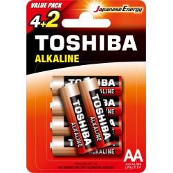 Bateria TOSHIBA R6 a'6 RED