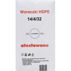 Woreczki HDPE 14/32 a'800 (MX)