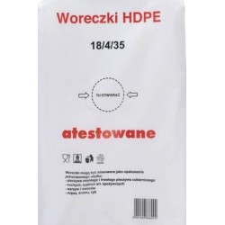 Woreczki HDPE 18/35 a'800 7mic