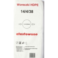 Woreczki HDPE 14/38 a'800 7 mi