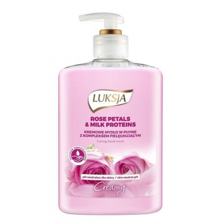 Mydło  w pł. LUKSJA 500ml Rose