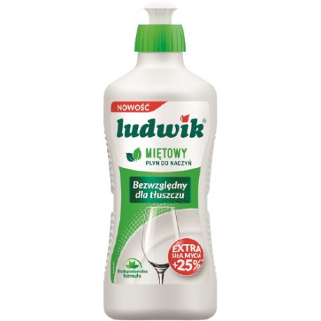 LUDWIK 450g mięta pł. d/naczyń